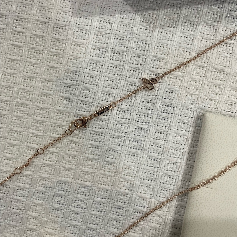 Chopard Rose Gold Circular Diamond-Accented Pendant Necklace - Picture 4 of 11